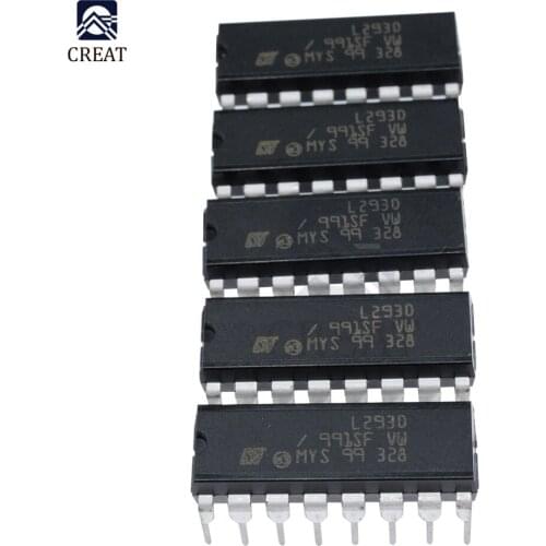 10PCS L293 L293D IC Motor Driver Drive Chip PAR PusH Pull 4 Four Channel Module DIP DIP16 DIP-16