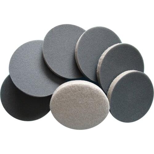 5Pcs Flocking Round Disc Sanding Sponge Sandpaper 6 Inch 150mm 300-3000 Grit for Polishing & Grinding Power Tools Accessories
