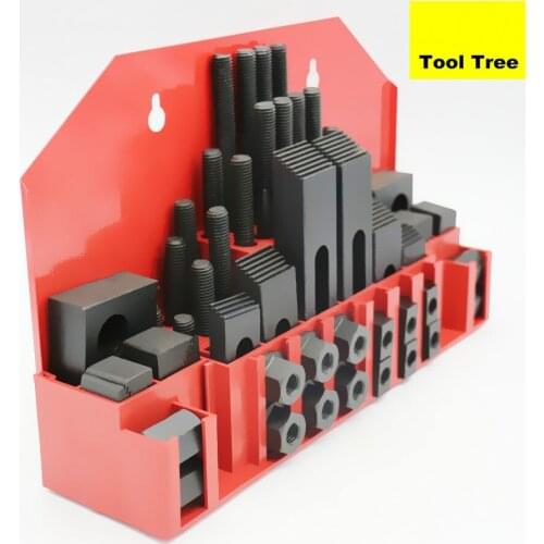 58-piece sets of M12 composite pressing plate M8 10 14 16 18 stiffening milling machine pressing plate lathe die pressing plate