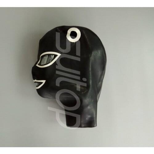 Suitop latex Hoods for women