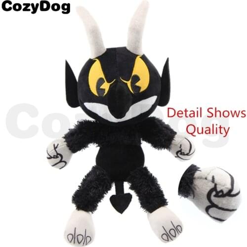27 CM Hot Sale Devil Plush Toy Doll Game Cuphead Stuffed Toys for Children