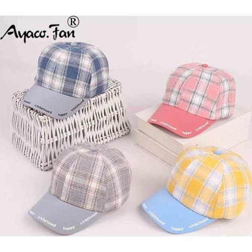 Cute Baby Baseball Cap Summer for Boys Girls Cap 2021 Spring Children Cotton Caps Kids Fashion Outdoor Toddler Parent-child Hats