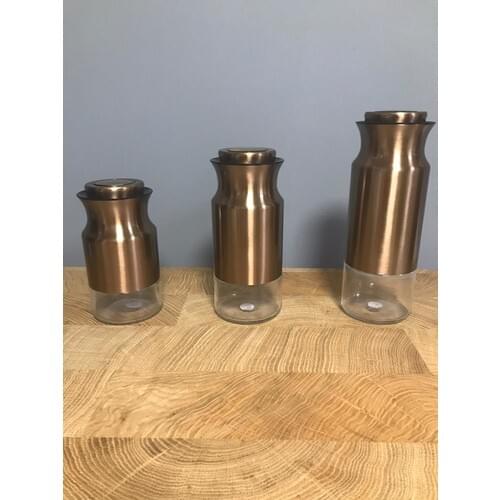 Farmers 3 Piece Glass Jar Set