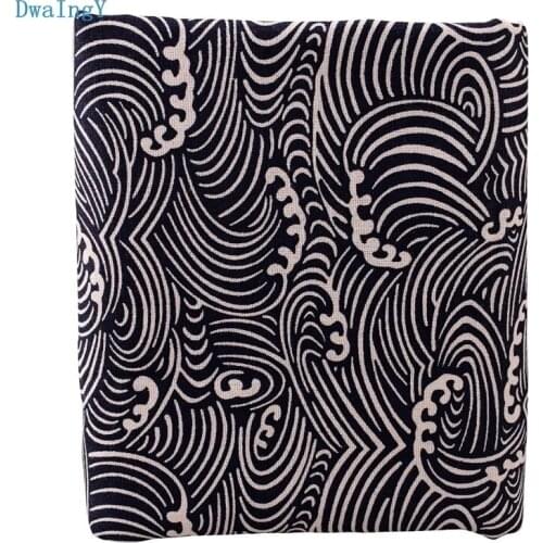 New Printed Cotton Linen Fabric For Sewing DIY Quiltin Sofa Table Cloth,Furniture Cover Tissue Cushion Material 50x150cm