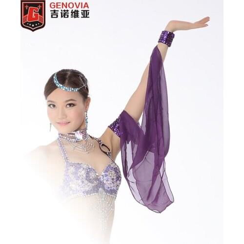 2018 Wholesale Belly Dance Costume 1 Piece Armbands Armlets Arm Sleeve 11 Colours