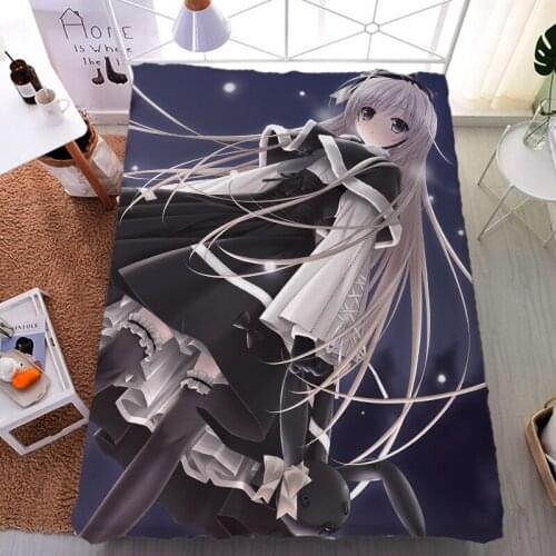 June update Anime Yosuga no Sora sexy girl Character Sora Kasugano milk fiber bed sheet & flannel blanket summer quilt 150x200cm