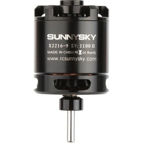 SunnySky II X2216 15E Fixed-Wing Drone Power Brushless Motor Flat Shaft / Long Shaft 1100kv 880kv 1250kv 1400kv 2400kv Motor
