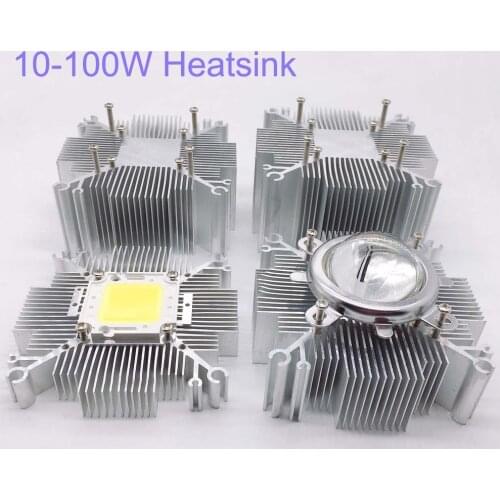 92X15/30/40/50mm 20w 30w 50 100W Watt High Power LED Heatsink cooller F Growth Plant light DIY