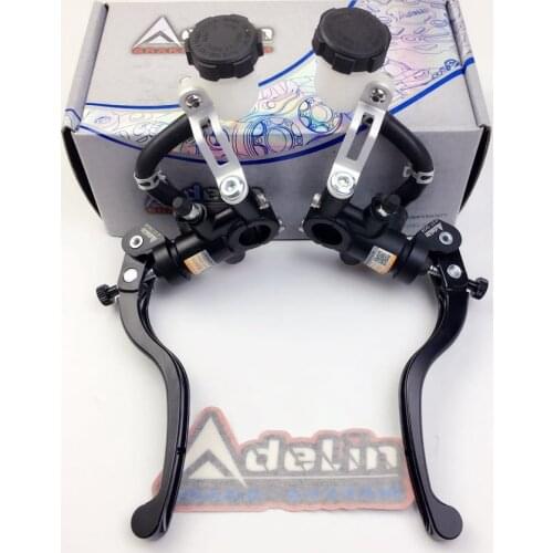 Universal Motorcycle 22mm CNC Lever Handle Radial Master Cylinder 17.5mm PX1 Brake Pump Clutch Pump For Yamaha Kawasaki Suzuki