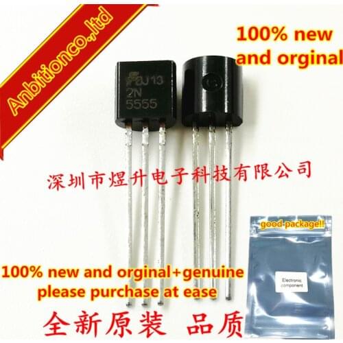 10pcs 100% new original 2N5555 CASE 29.04, STYLE 5 TO-92 (TO-226AA) TO-92 in stock