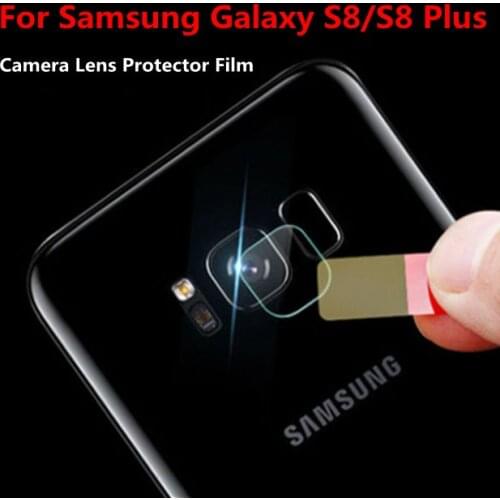 2PCS For Samsung Galaxy S8/ S8 Plus Camera Lens Screen Protector for S8+ Clear Glass Back Camera Lens Protective Film