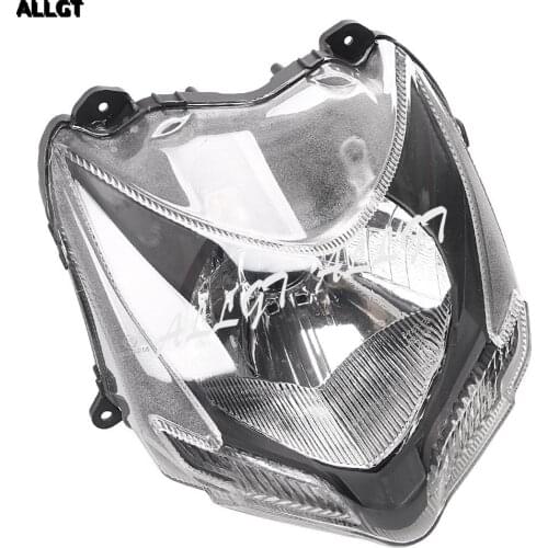ALLGT Clear Front Headlight Headlamp Assembly for DUCATI 848 streetfighter 2009 2010 2011 2012