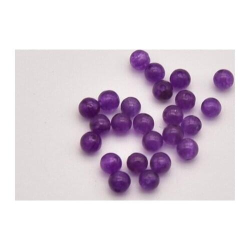 145pcs 2mm Natural Purple White Jade Beads Wholesale Jewelry Lots,Craft Supplies Handmade Jewelry Accessories JA0066
