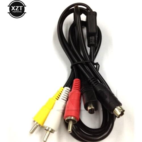 For Sony Handycam Camcorder Digital Camera VMC-15FS A/V Cable Lead AV Cable 10-Pin DVI DV Connector to Composite 3 RCA S-Video