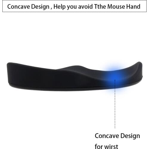 Computer Mouse Pad Wrist Band Comfortable Mice Mat Non-slip Wrist Rest Wrist Pad Hand Rest For Game Computer PC Laptop