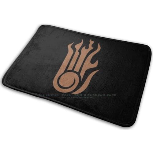 Skyrim-Destruction Mat Rug Carpet Anti-Slip Bedroom Entrance Door Mat Teso Elder Scroll Elder Scrolls Elder Scrolls Online