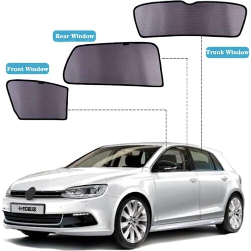 Magnetic Car Sunshade Curtain Covering Mesh Car Curtain For Mazda 3 2014 2015 2016 2017 2018