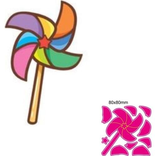 Metal Cutting Die windmill DIY Scrapbooking Paper Cards Decorative Craft Embossing