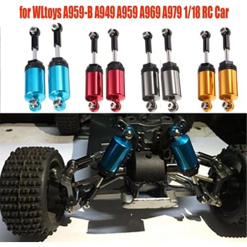 HIINST Upgrade Metal Shock Absorbers for WLtoy A959-B A949 A959 A969 A979 1/18 RC Car Parts High quality RC toy car upgrade ACCE