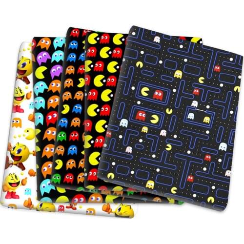 Cartoon Printed Polyester Cotton Fabric for Tissue Sewing Quilting Fabric Needlework Material DIY Handmade,1Yc14814