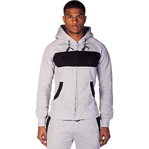 Muscleguys Men's Zip Hoodies