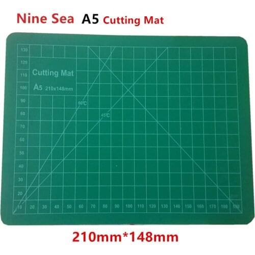 Nine 9 Sea Gundam model tool with scale Carving Cutting Mat A5 21*15cm