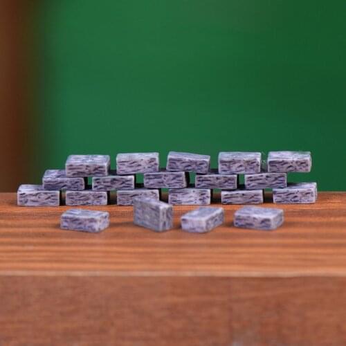 Wall Brick Miniature Garden Decor Fairy Home Houses Decoration Crafts DIY Accessories