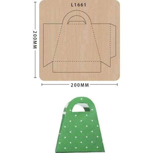 New Wooden Die Cut Box Mould Cutting Dies For Scrapbooking Suitable For Common Die-cutting Machines In The Market