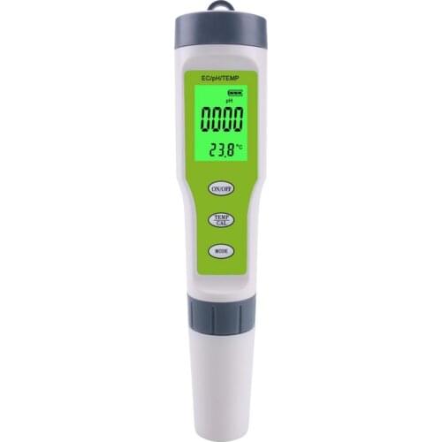 Portable Ph/ec/temp 3 In 1 Test Pen Handheld Ph Value Ph Meter Tds / Ec Water Quality Tester for Pool Home Water Quality