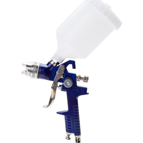 Professional HVLP Spray Gun H827 1.7mm Nozzle Air Spray Paint Guns Airbrush Pot For Car Auto Repair Gravity Feed with Cup