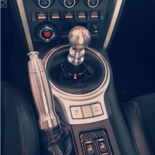 E Handbrake handle in Silver for Toyota GT86 BRZ WRX STI