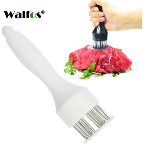 WALFOS Tender Loose Meat Steak Meat Hammer Smashing Meat Tenderizer Pounders With Stainless Steel Needle Cooking Tools