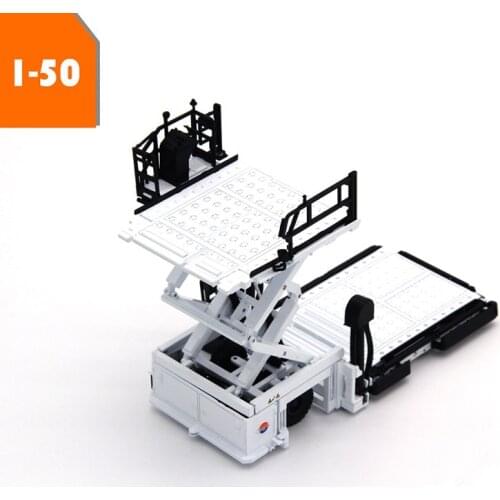 Airport cargo lift platform car 1/50 scale model alloy elevated platform truck toy souvenir kids toys gift collection display