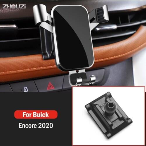Car Mobile Phone Holder Air Vent Mount GPS Stand Gravity Navigation Bracket For Buick Encore 2020 Car Accessories