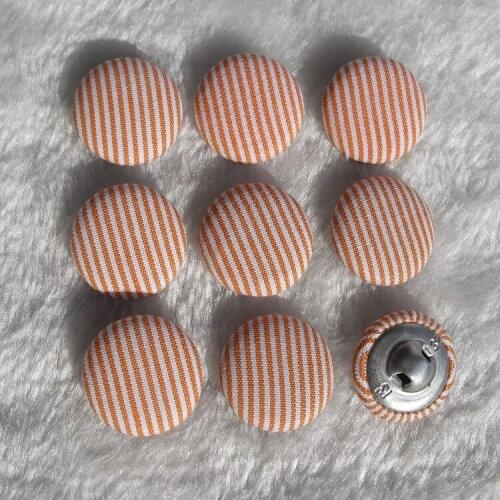 Free shipping 100pcs/lot 20mm 2cm diy handmade print cloth cover button cloth covered buttons component E252