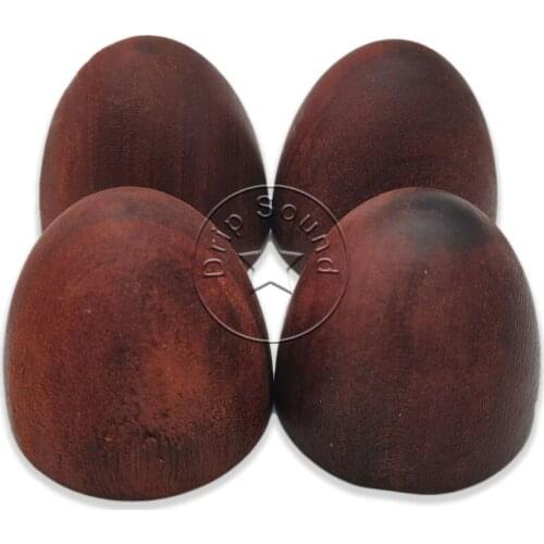 33mm Rosewood Speaker Spike Loudspeaker Box Amplifier Shockproof Base Stand Isolation Round Head Feet Nail #2