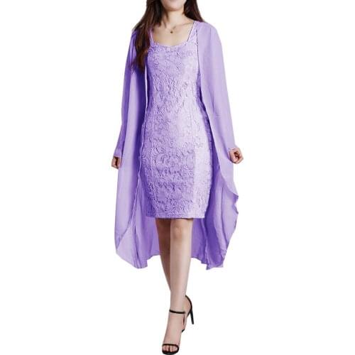 Elegant Lace Dress Women Autumn 2020 Casual Plus Size Slim Office Bodycon Party Dresses Vintage Sexy Back Split Cloak Set Dress