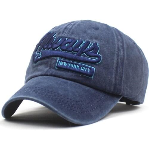 Letter Embroidery Cotton Baseball Cap Adjustable Outdoor Snapback Hats for Men and Women 273