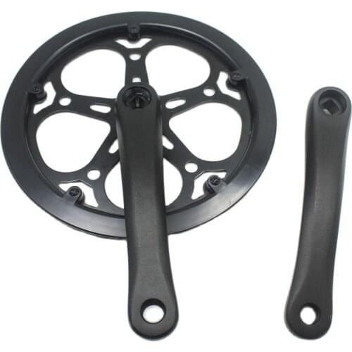 12 inch 14 inch 16 inch 52T 170mm Folding Bike Crank Set Bicycle Crankset Tooth Plate Bike Crank Set Sprocket bike Accessories