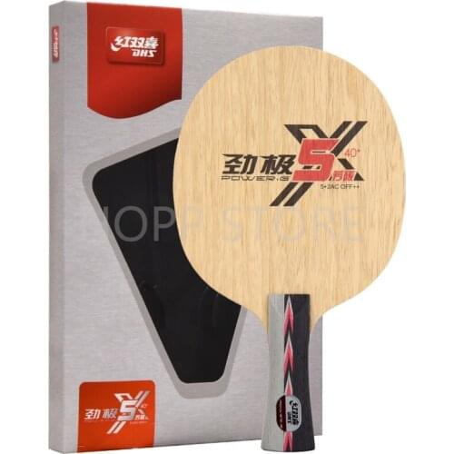 DHS PG5 PG5X POWER-G 5 PG 5 Table Tennis Blade (5+2 Arylate Carbon) ALC Racket Original DHS Ping Pong Bat