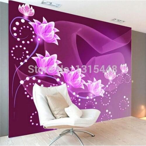 Custom 3d wallpaper Flower wallpaper murals vine large murals TV wall in the sitting room bedroom background wallpaper decor