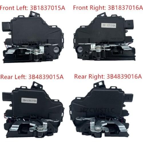 Free Shipping Door Lock Latch Actuators Front Rear Left Right 3B1837015A 3B1837016A 3B4839015A 3B4839016A For Passat B5 Golf MK4