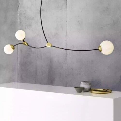 Simple Design Chandelier Lamp Modern Art Deco Ceiling Hanging Lights Living Dining Room Tree Branch Lighting Fixtures