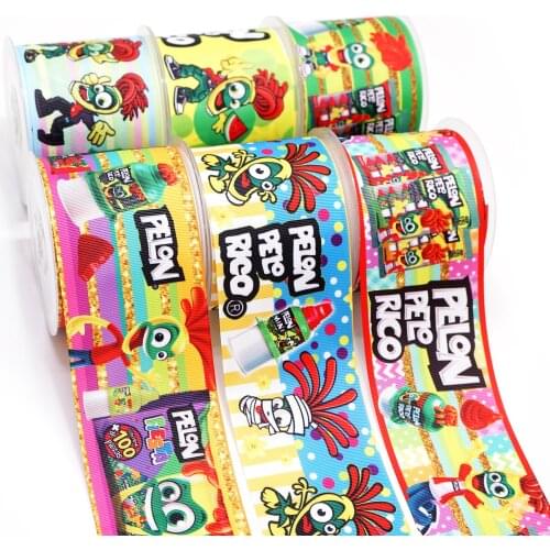 DIY Handmade Materials Printed Grosgrain Ribbon 50 Yard Per Size 50380