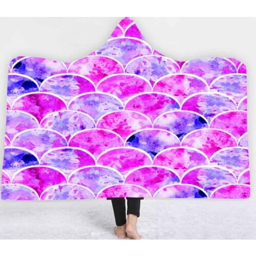 Wave pattern comfortable Blankets hats twin full size blankets Dreamy style style deep bottom soft best selling blanket