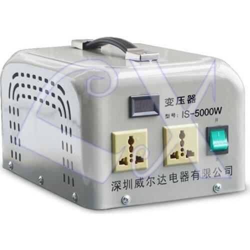 Power transformer 220v to 110v to 220v high power 100V 125V 5000w pure copper power converter