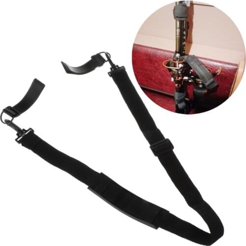 U7EF Fishing Rod Belt Carry Strap Band Portable Outdoor Tackle Shoulder Travel Holder
