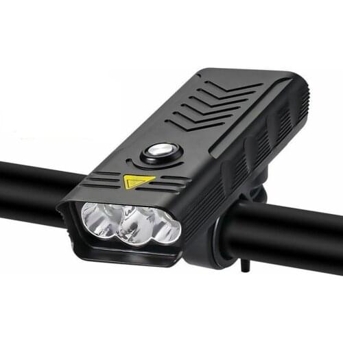 IPX5 Waterproof Bicycle Lamp Mountain Bike Headlight LED Flashlight With T6 Strong Light Lamp Bead Four Lighting Modes