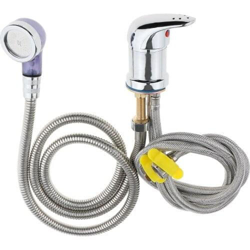 2 PACK Stainless steel Kitchen Faucet Pull Out Replacement Hose, Pull Down Sink Faucet Parts, Faucet Hose - Pipe Length 80cm