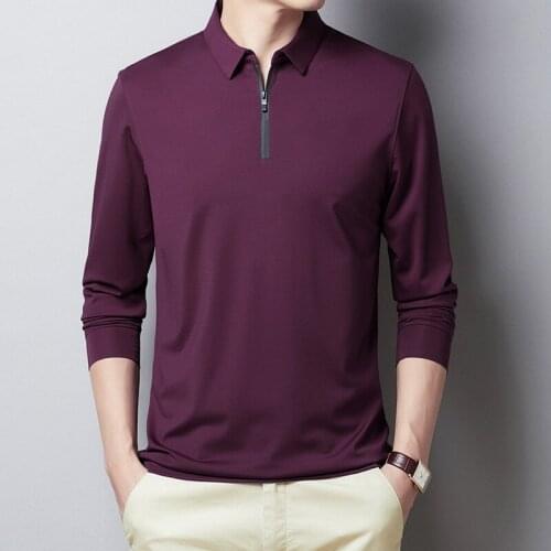 Ymwmhu Solid Mens T-shirt Cotton Long Sleeve Autumn Tops Tee Shirt Homme Fashion Streetwear Men T Shirt Plus Size Clothes